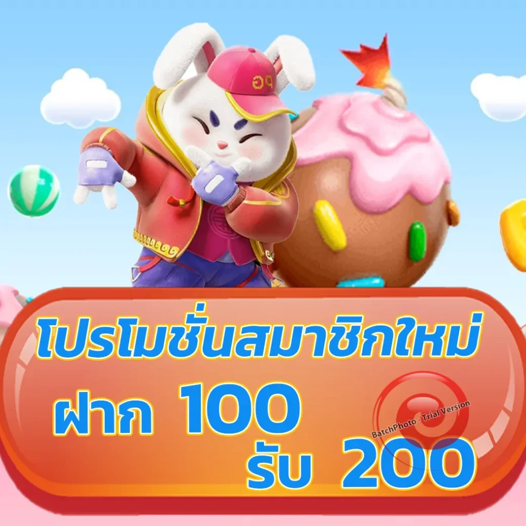 โปร ทุนน้อย ฝาก 1 บาท รับ 20